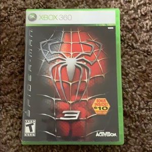 Xbox 360 Spider-Man 3 new